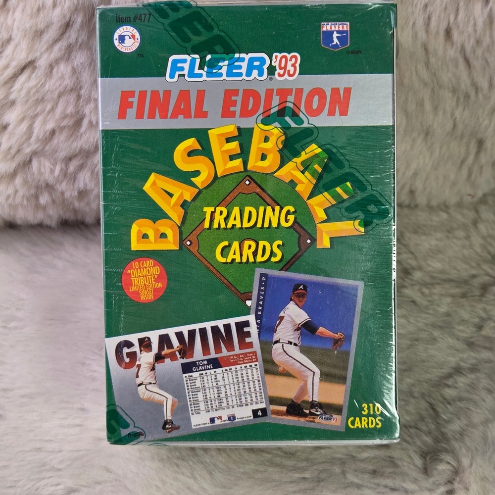1993 Fleer Final Edition Baseball Factory Sealed Set 310 Cards Rookies Trades